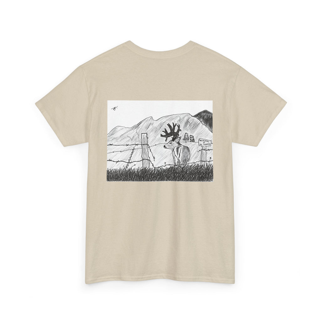 Outskirts Sanctuary buck T-shirt