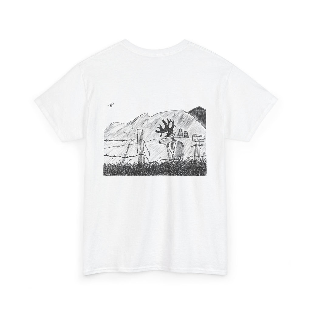 Outskirts Sanctuary buck T-shirt