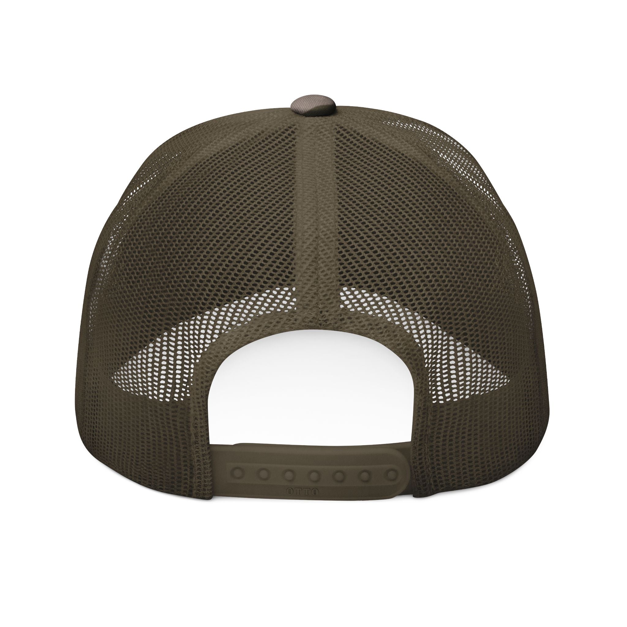 Outskirts Camo Trucker Hat — Embroidered