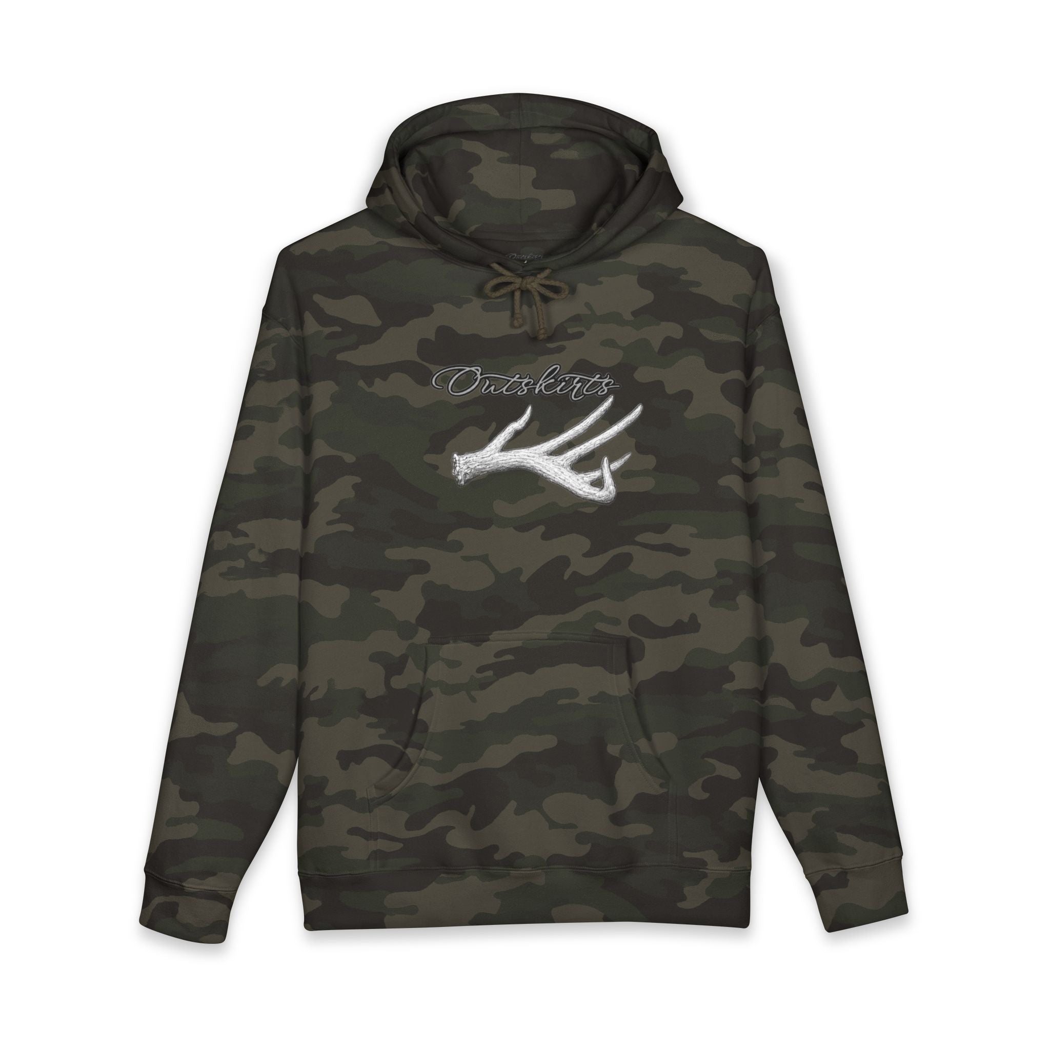 Outskirts camo flooded timber hoodie