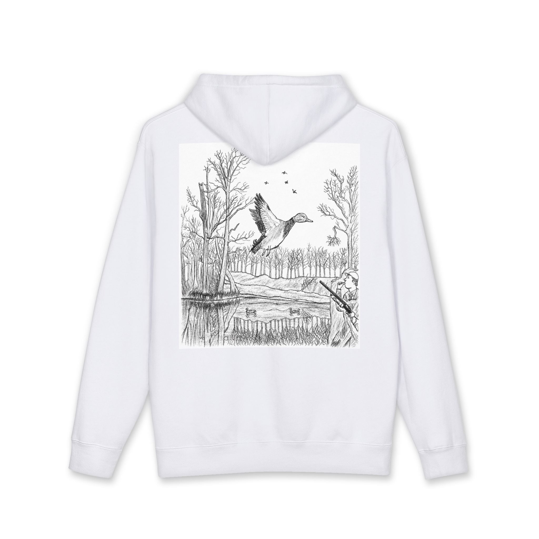 Outskirts camo flooded timber hoodie