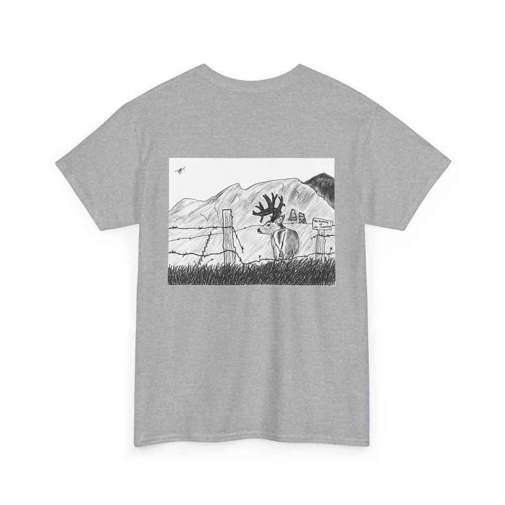 Outskirts Sanctuary buck T-shirt