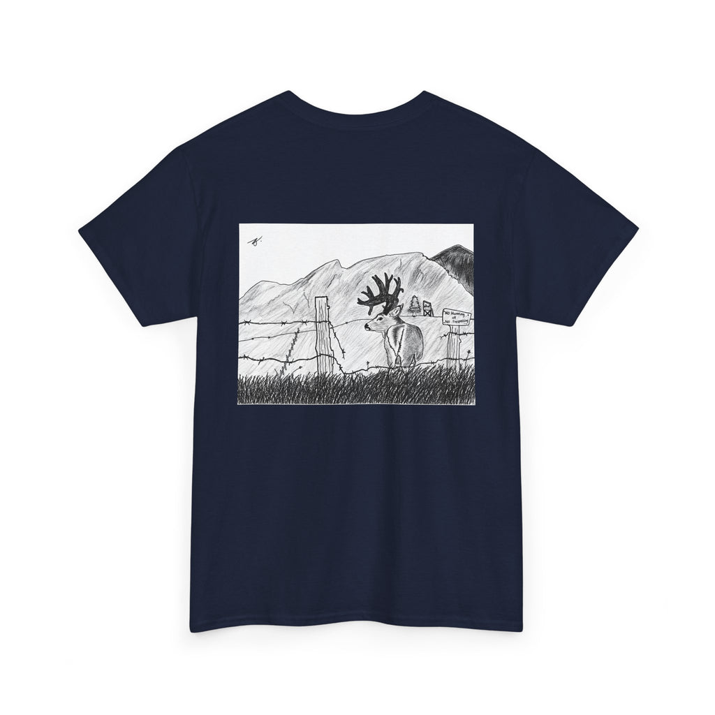Outskirts Sanctuary buck T-shirt