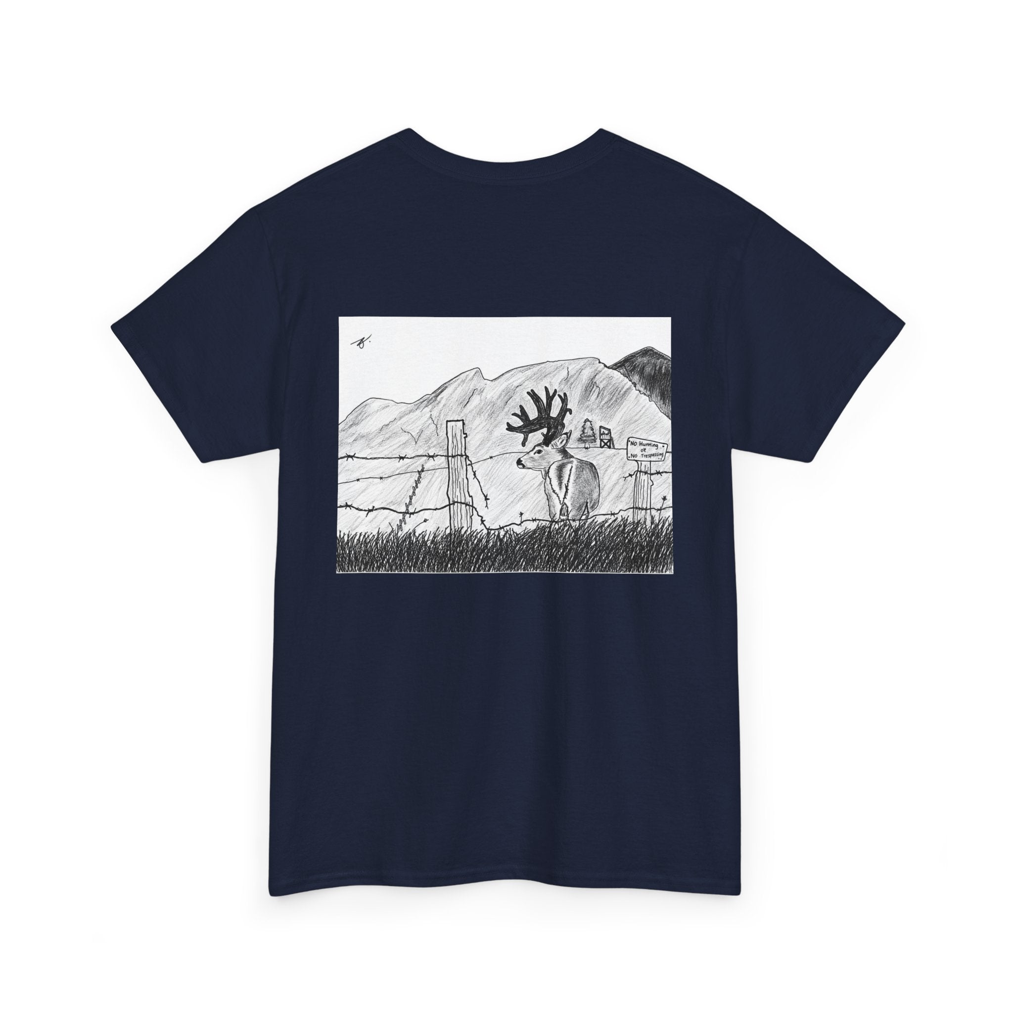 Outskirts Sanctuary buck T-shirt