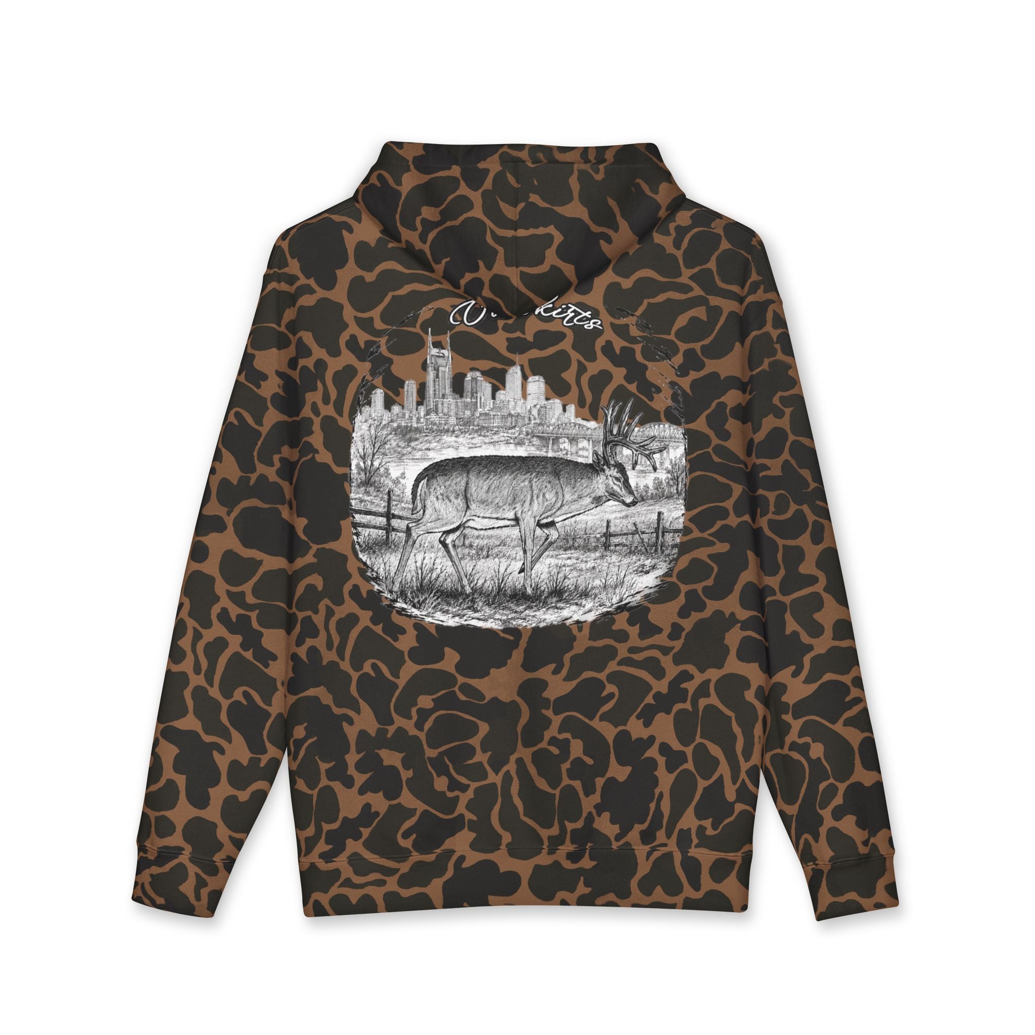 Outskirts Camo skyline Hoodie