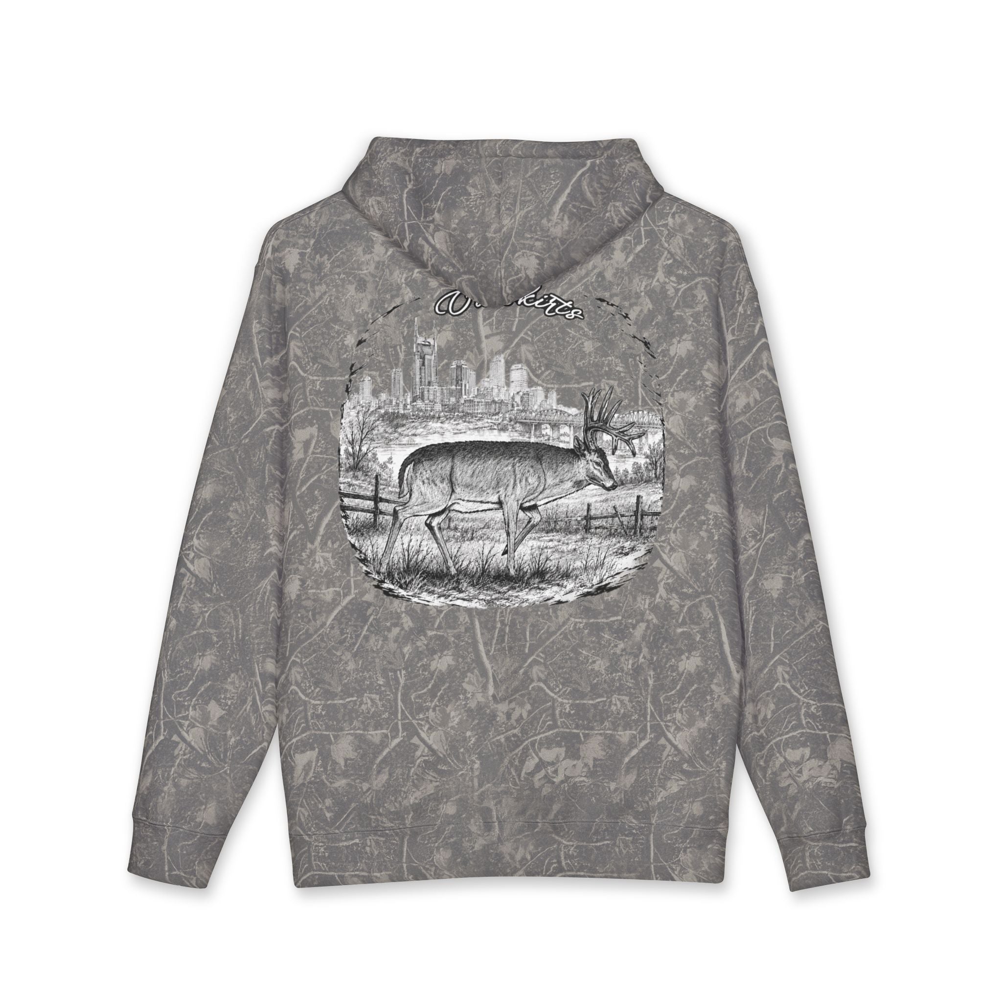 Outskirts Camo skyline Hoodie