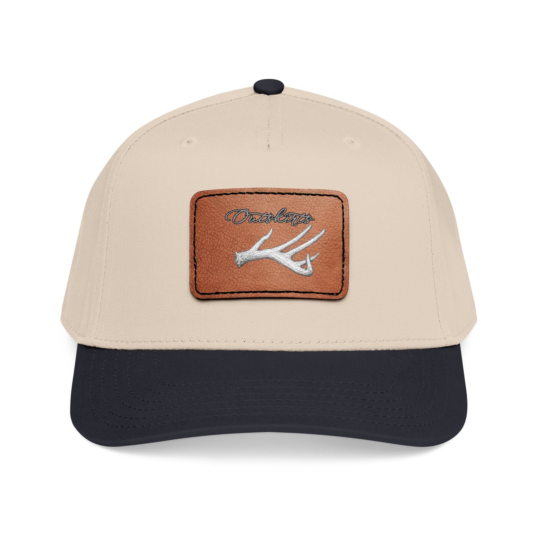 Outskirts leather patch baseball cap