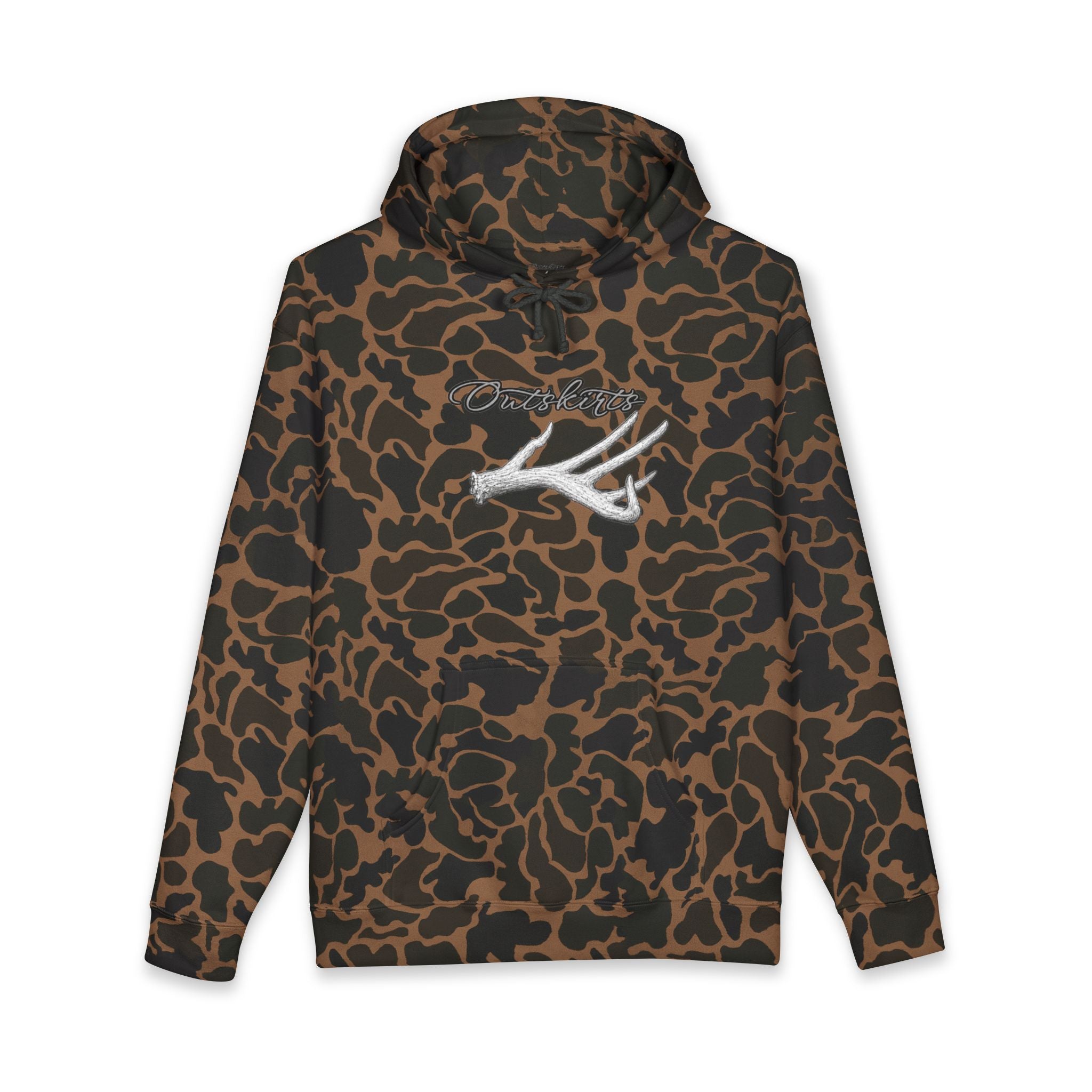Outskirts camo flooded timber hoodie
