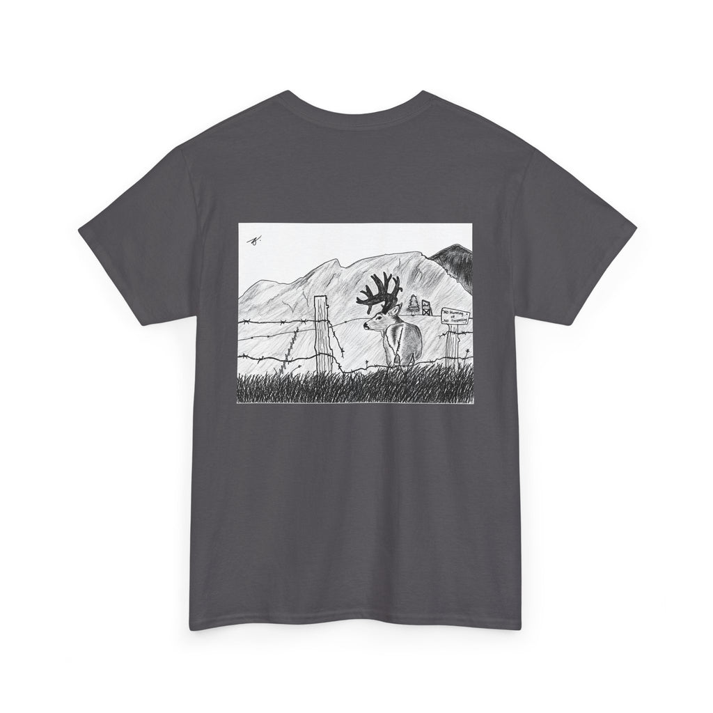 Outskirts Sanctuary buck T-shirt